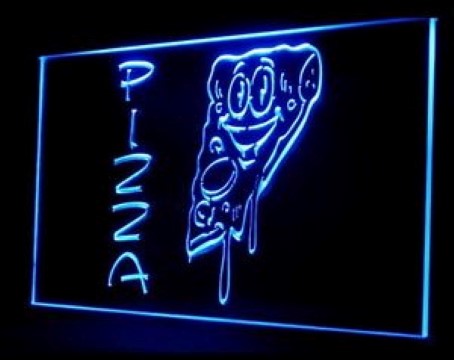 OPEN Pizza Shop LED Neon Sign
